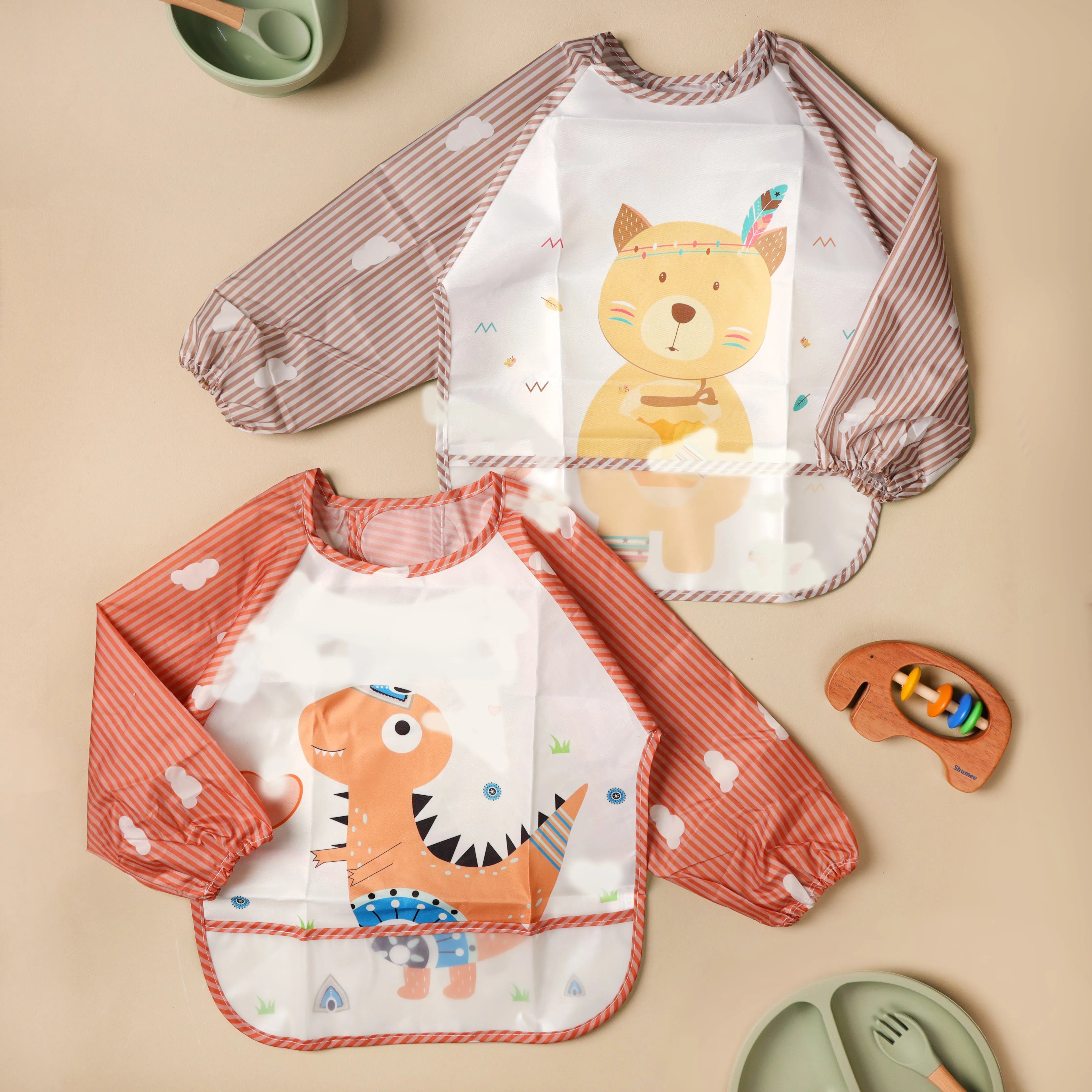 Animal Friends Full Bibs