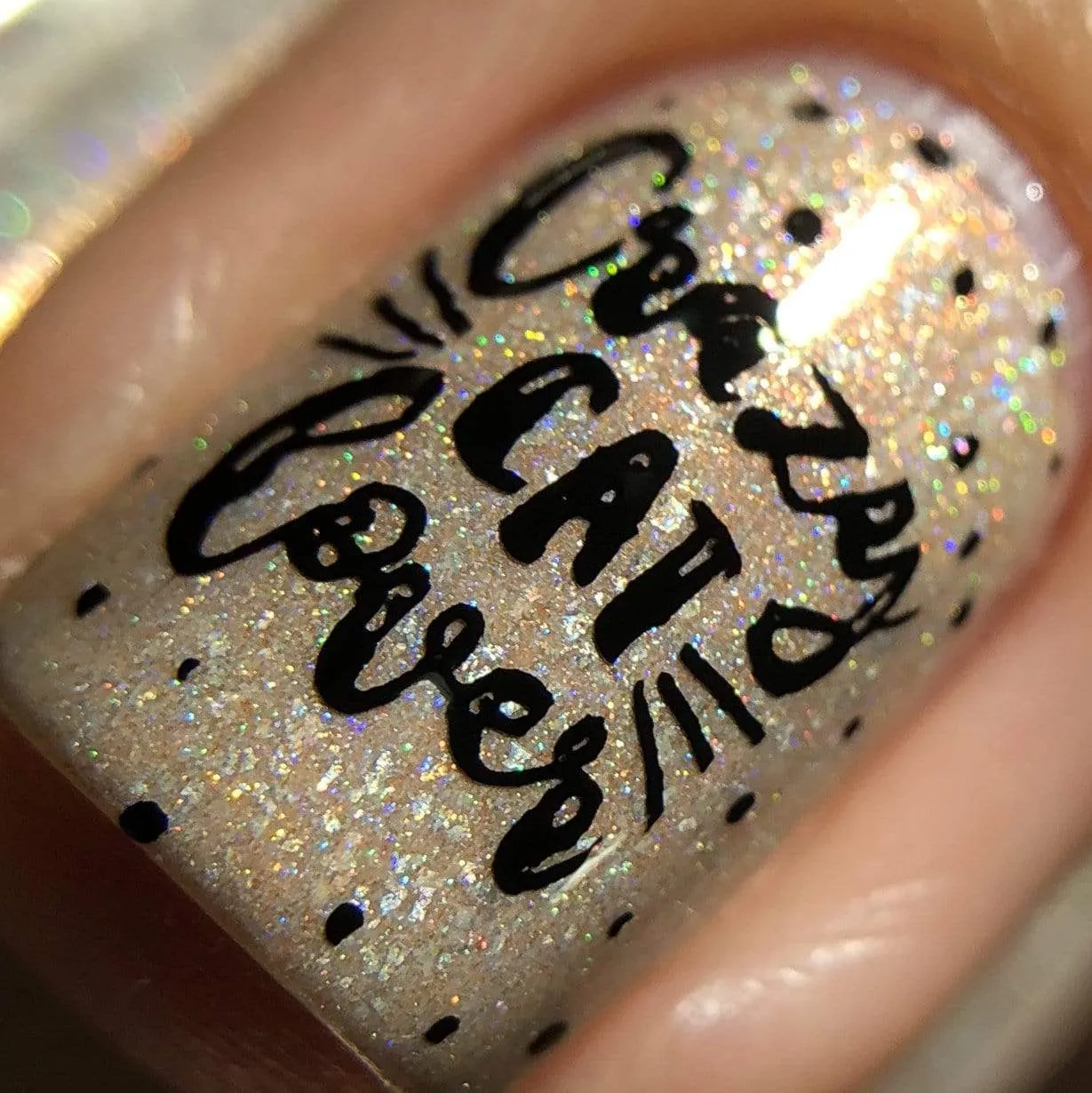 Artist Collaboration: MrsWhite8907 (m006) - Nail Stamping Plate