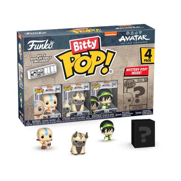 Avatar tLA - Aang Bitty Pop! 4PK