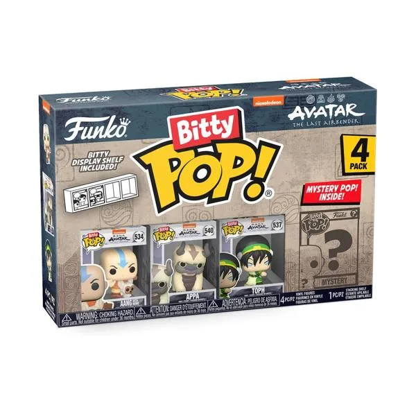 Avatar tLA - Aang Bitty Pop! 4PK