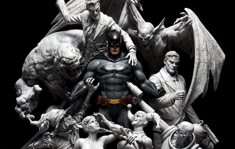 Batman Sanity 1/6 Scale Epic Series Diorama - Smoke Version