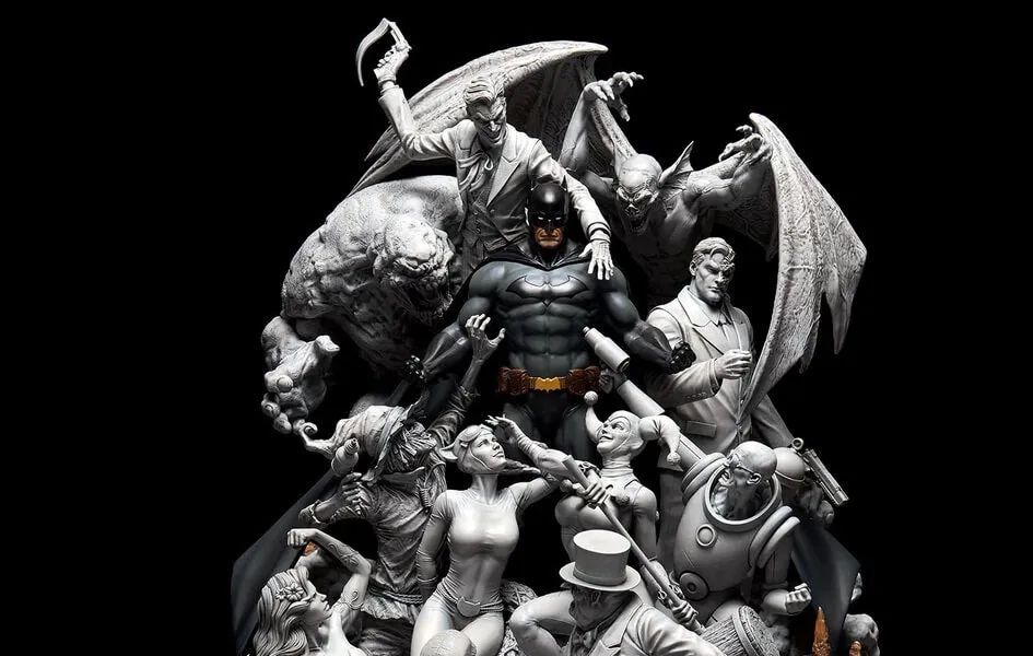 Batman Sanity 1/6 Scale Epic Series Diorama - Smoke Version