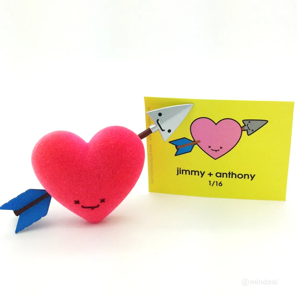 BFF Series by Travis Cain x Kidrobot - Jimmy   Anthony Heart and Arrow