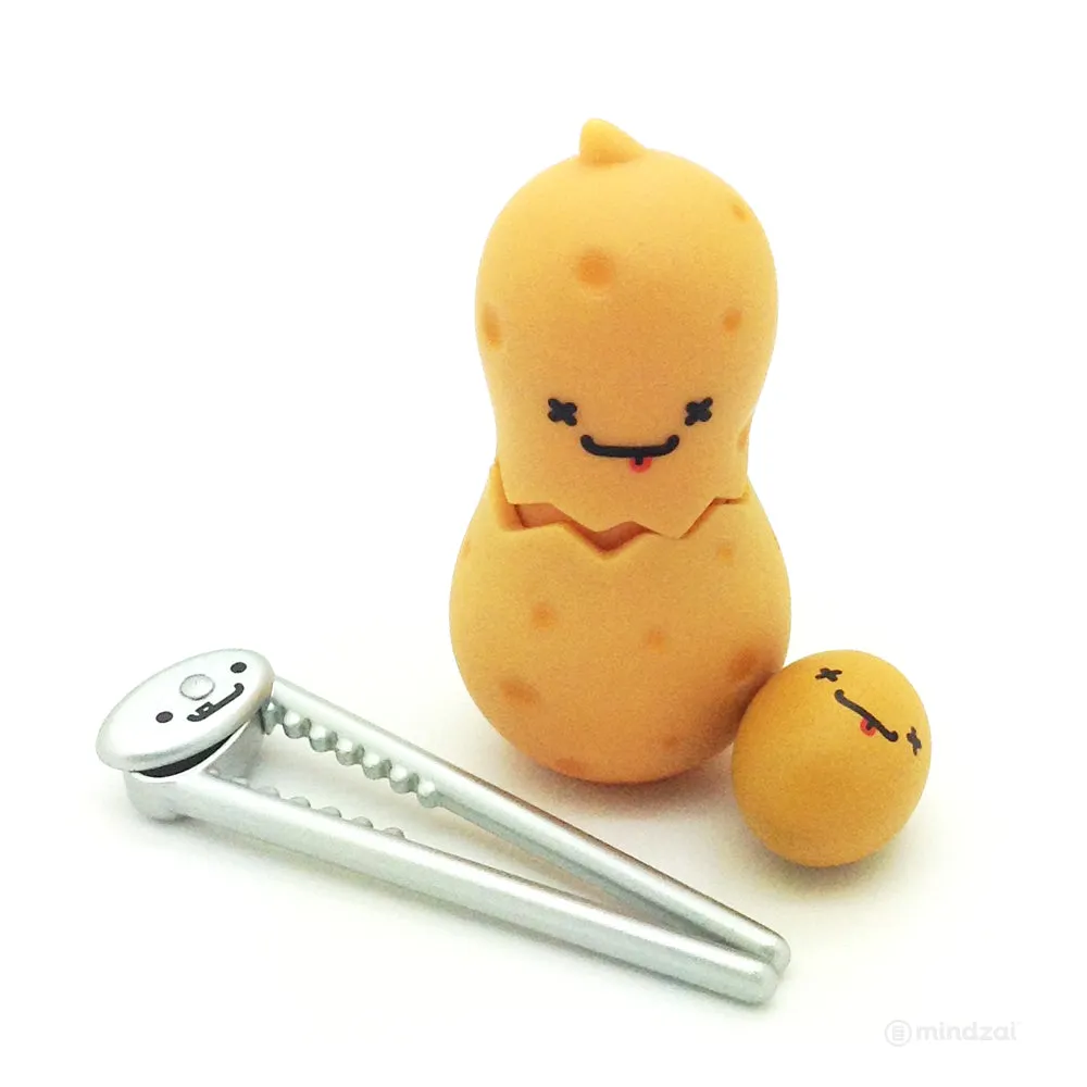 BFFs Love Hurts Mini Series 3 Blind Box by Travis Cain x Kidrobot - Sheldon and Bruce (Peanut and Nutcracker)
