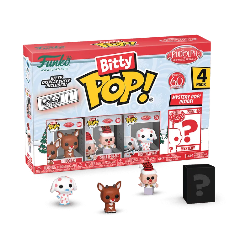 Bitty POP: Rudolph - Rudolph 4PK