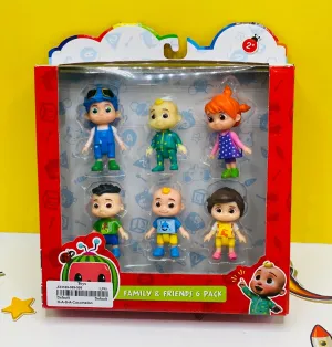 Cartoon Friends - Pack of 6