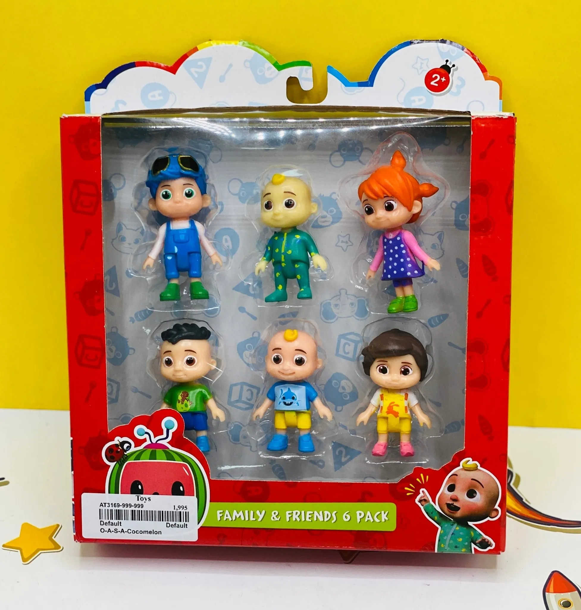 Cartoon Friends - Pack of 6