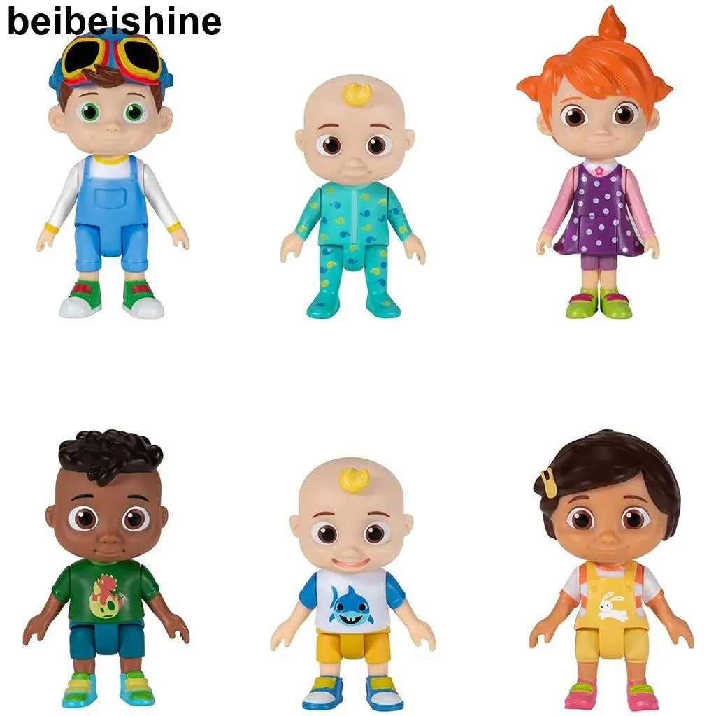 Cartoon Friends - Pack of 6
