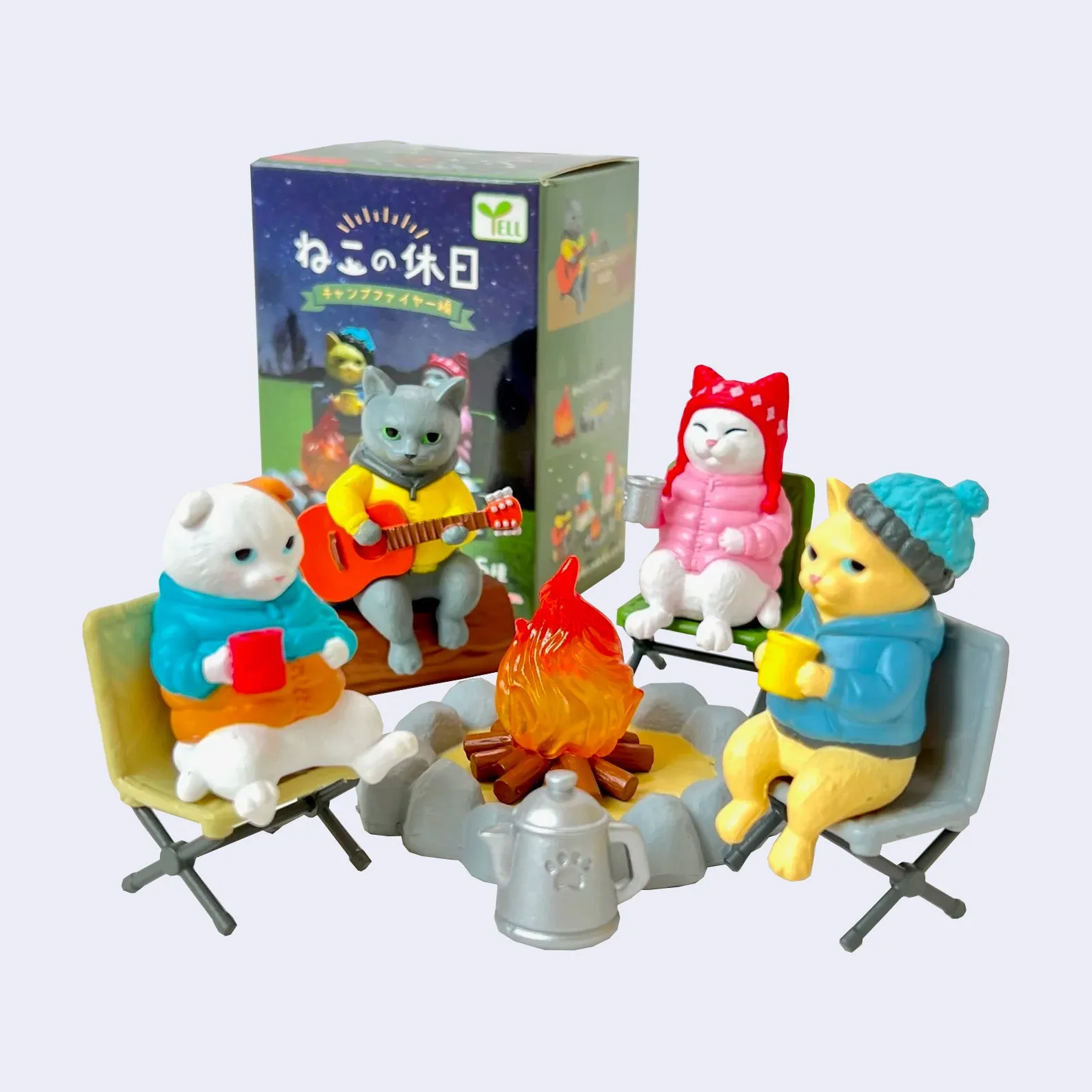 Cat Campfire Blind Box