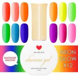 Charme Gel Neon Glow Collection / 12 Colors