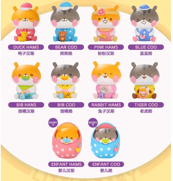 Chewyhams Little Baby Series by Chewyhams x POP Mart