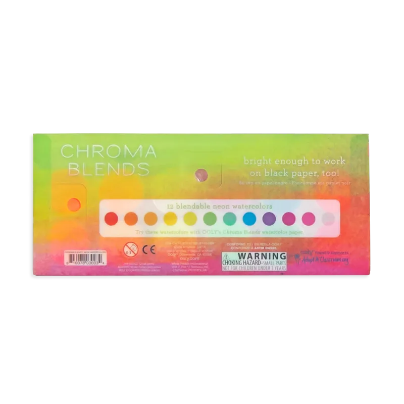 Chroma Blends - Neon Watercolor Set