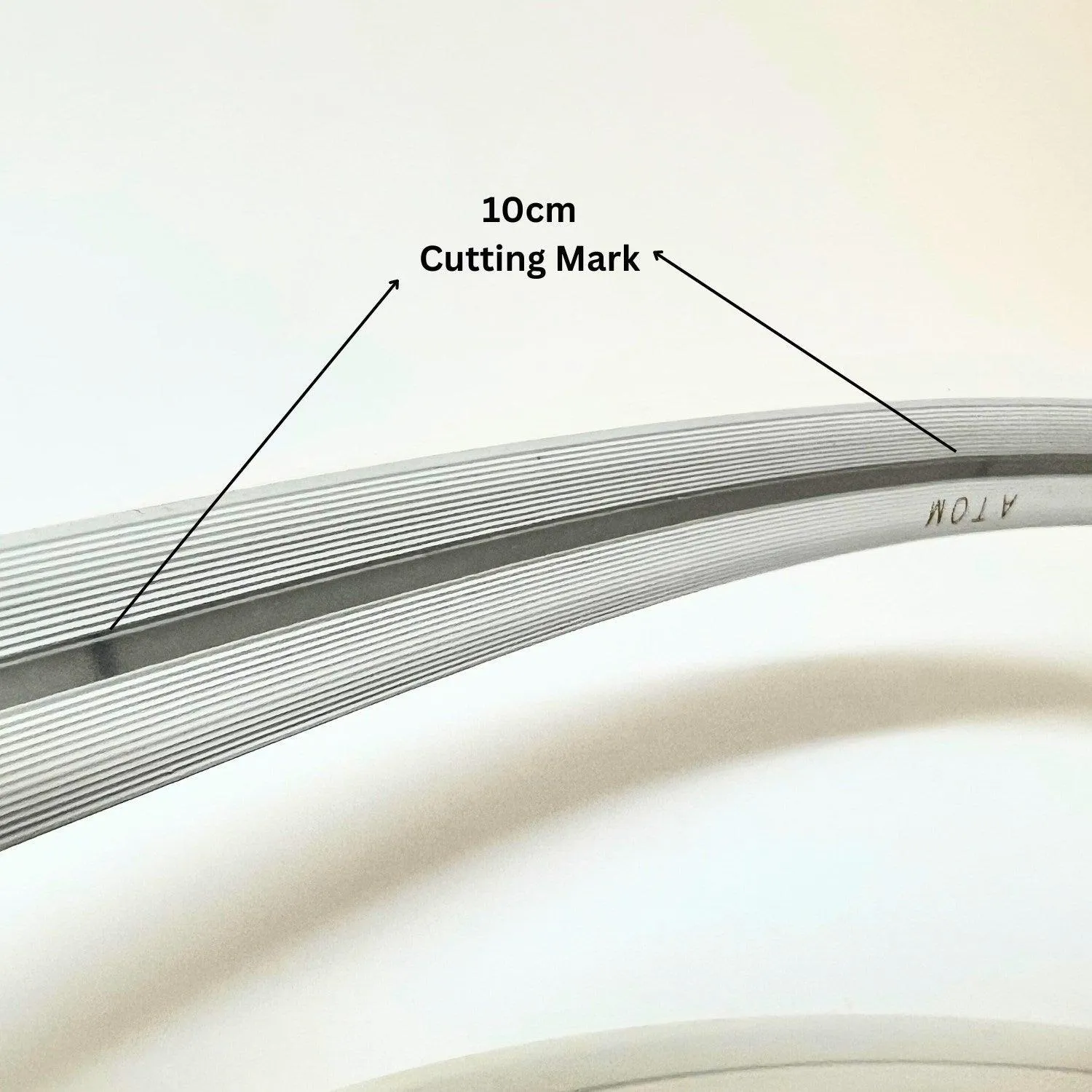 Cool White Neon Flex 6000K 16x16mm 220V 240V Top Bend IP65 10cm Cut with UK Plug