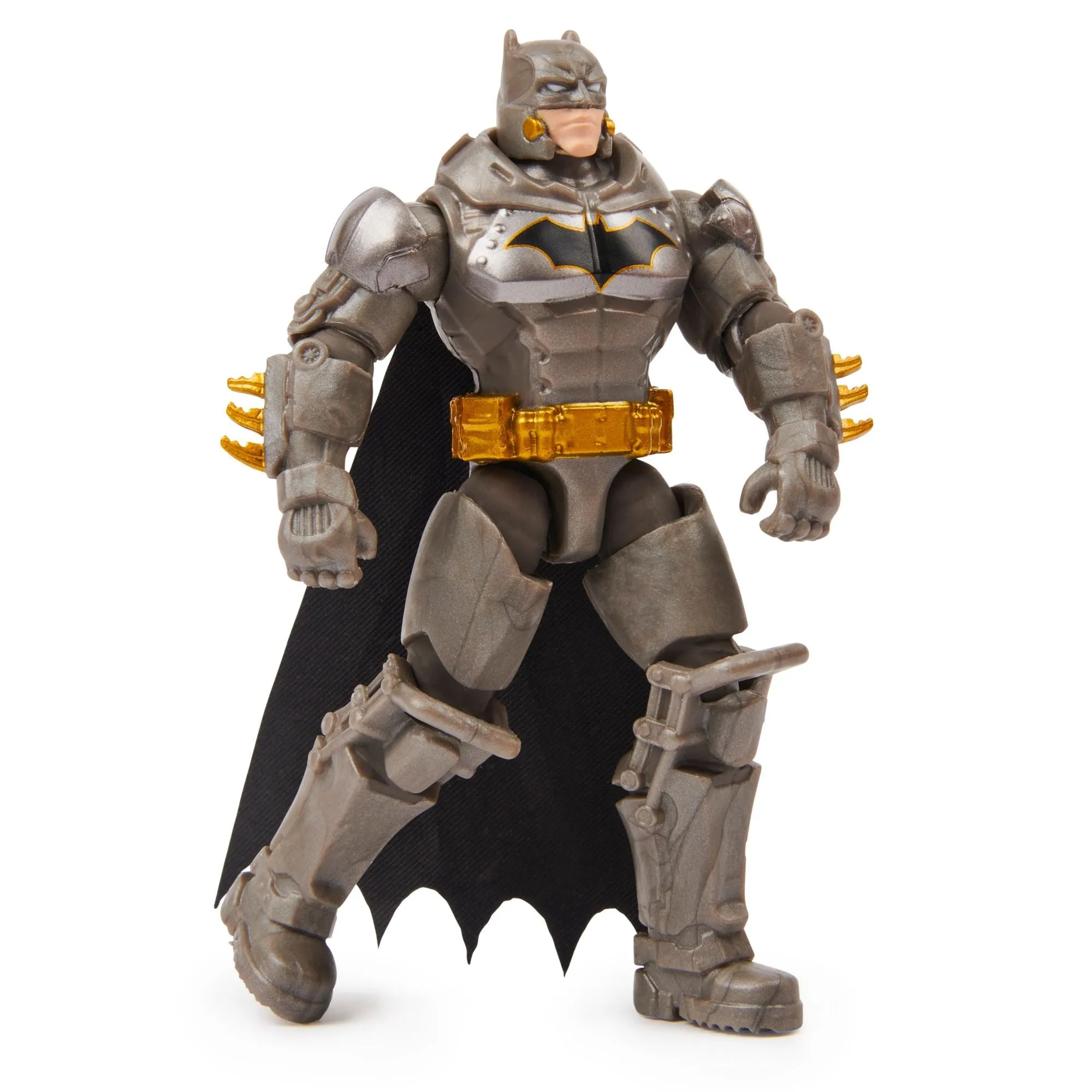 DC Batman Basic 10cm Figure Batman With Grey Body Armour