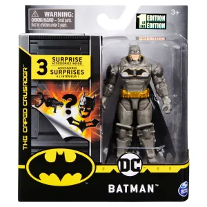 DC Batman Basic 10cm Figure Batman With Grey Body Armour