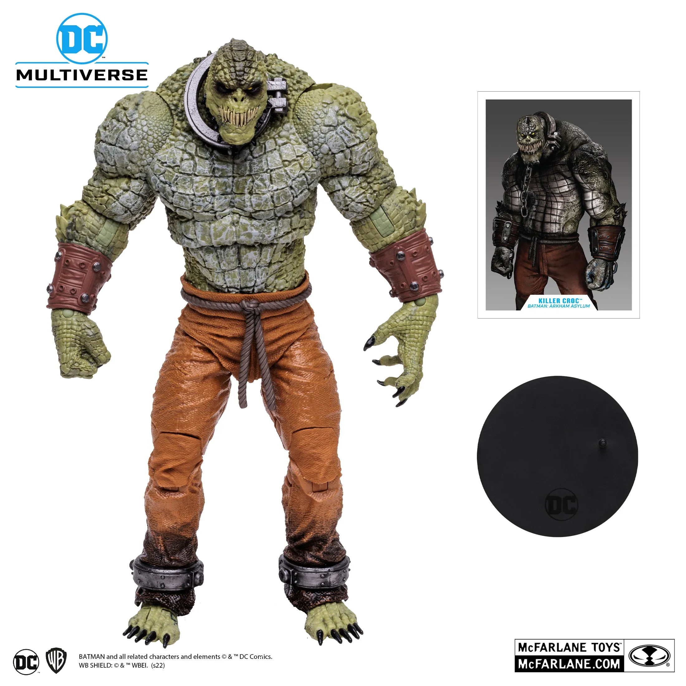 DC Collector Megafig Killer Croc Action Figure - McFarlane Toys
