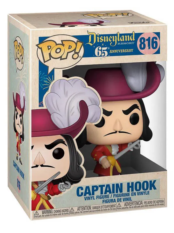 Disneyland 65th Anniversary - Captain Hook Pop! Vinyl