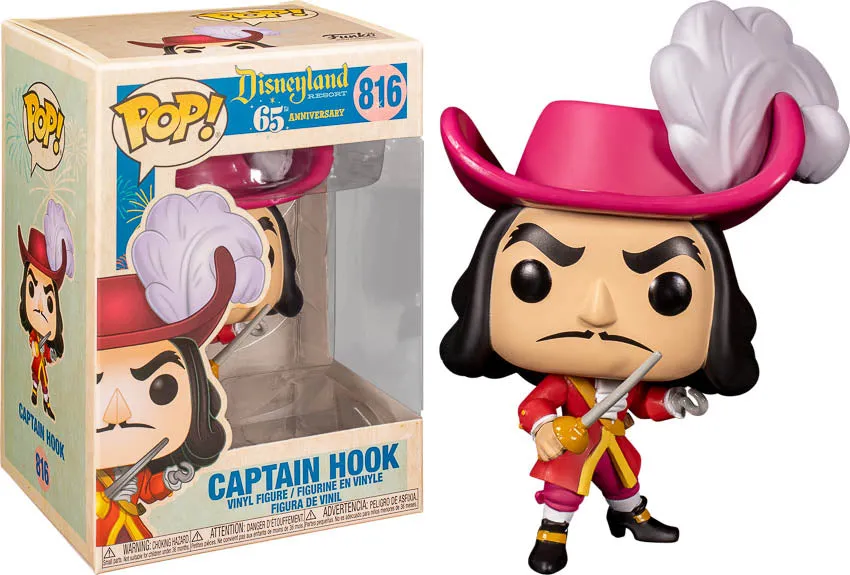 Disneyland 65th Anniversary - Captain Hook Pop! Vinyl