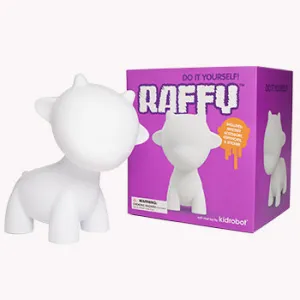 DIY Raffy 7" White Edition by kidrobot