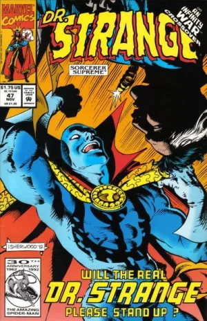 DOCTOR STRANGE SORCERER SUPREME #47 (1ST COVER APPEARANCE NECROMANCER)