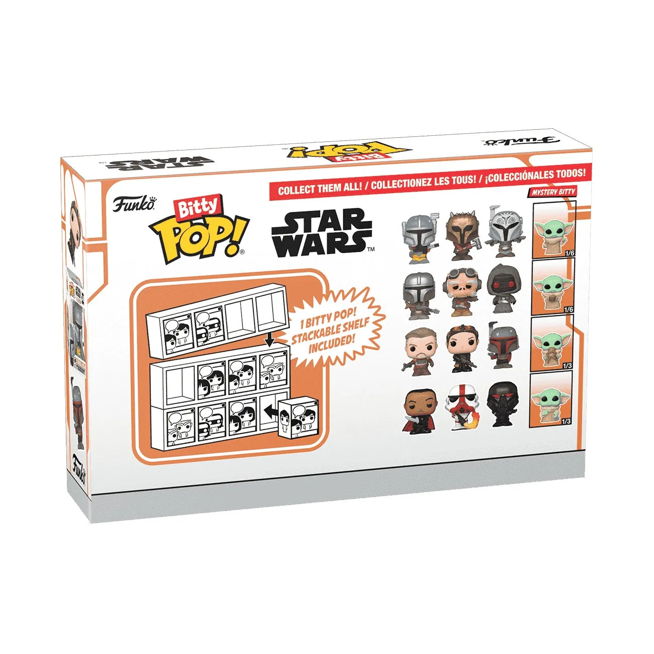 Funko POP! Bitty Star Wars: The Mandalorian, 4-Pack, Series 1
