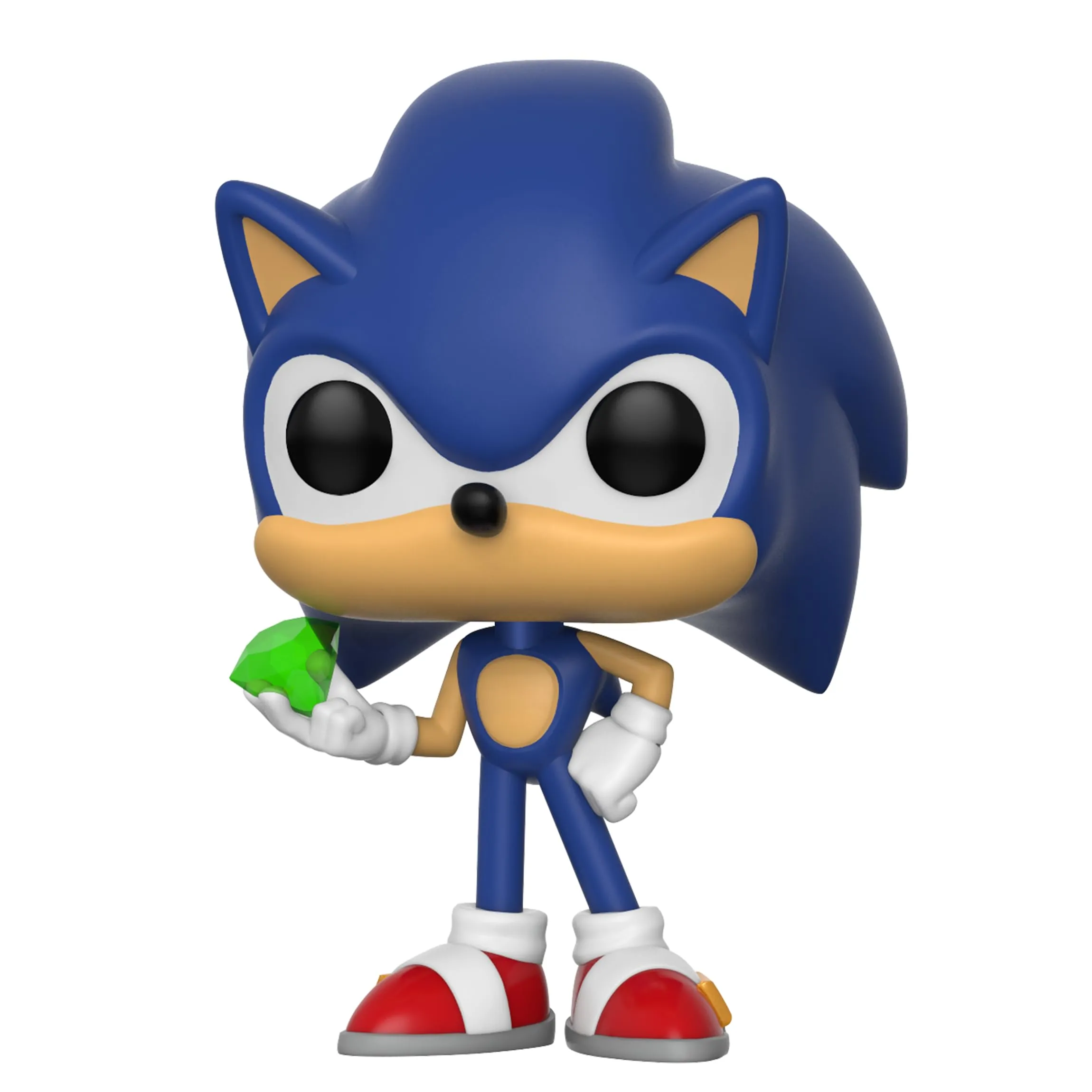 Funko POP! Games Sonic the Hedgehog Sonic With Emerald - Sonic the Hedgehog - Collectable Vinyl Figure - Gift Idea - Official Merchandise - Toys for Kids & Adults - Video Games Fans