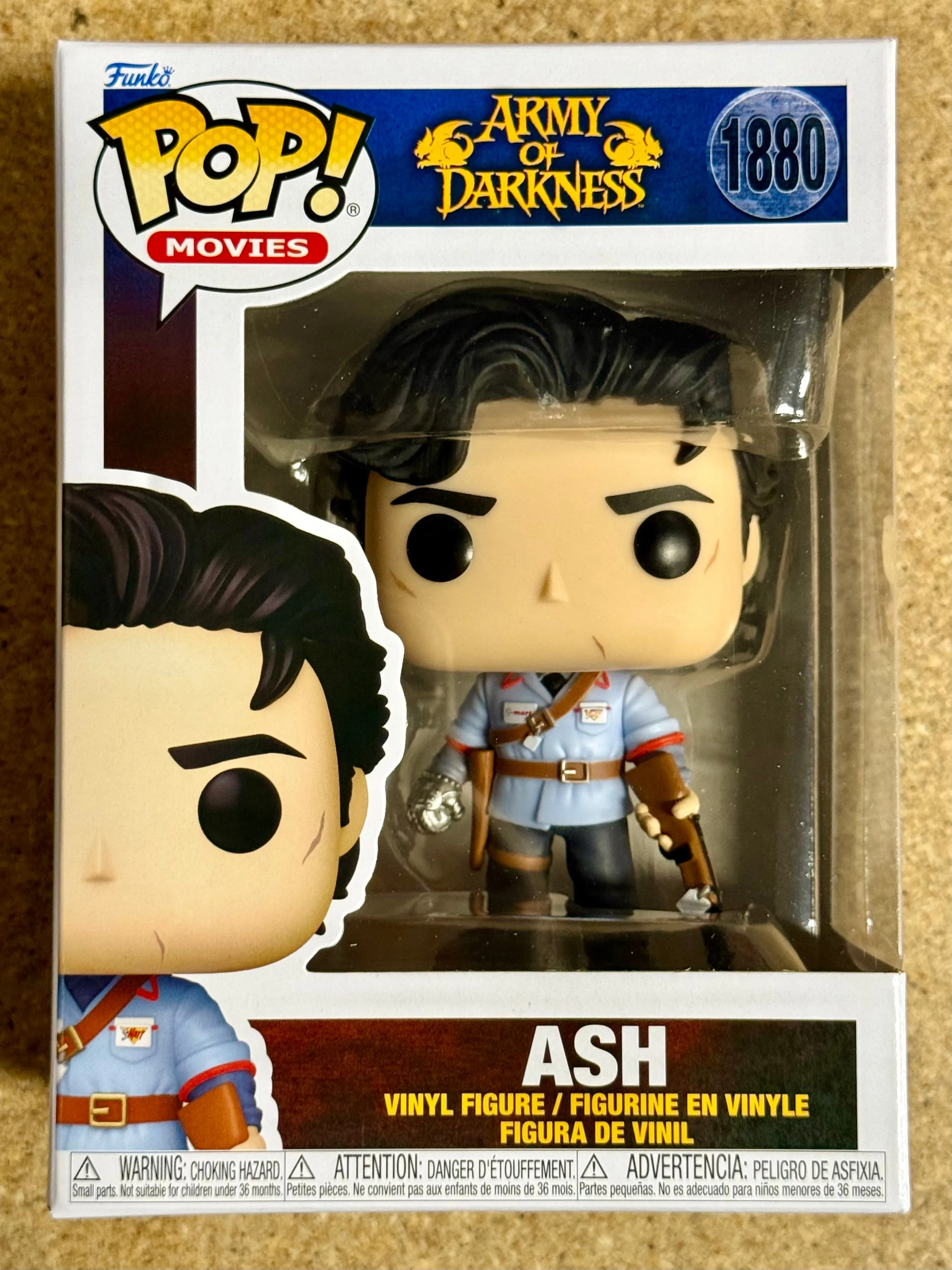 Funko Pop! Movies Ash & Evil Ash #1880 & #1881 Army Of Darkness 2024 Set Of 2