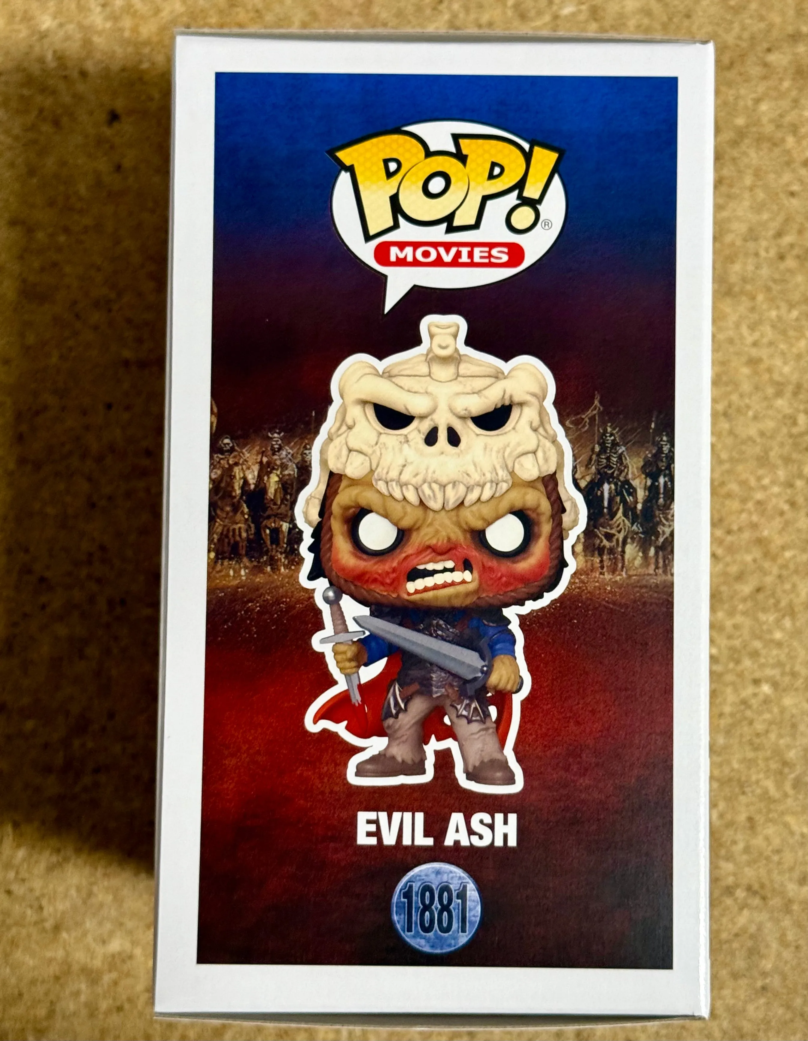Funko Pop! Movies Ash & Evil Ash #1880 & #1881 Army Of Darkness 2024 Set Of 2