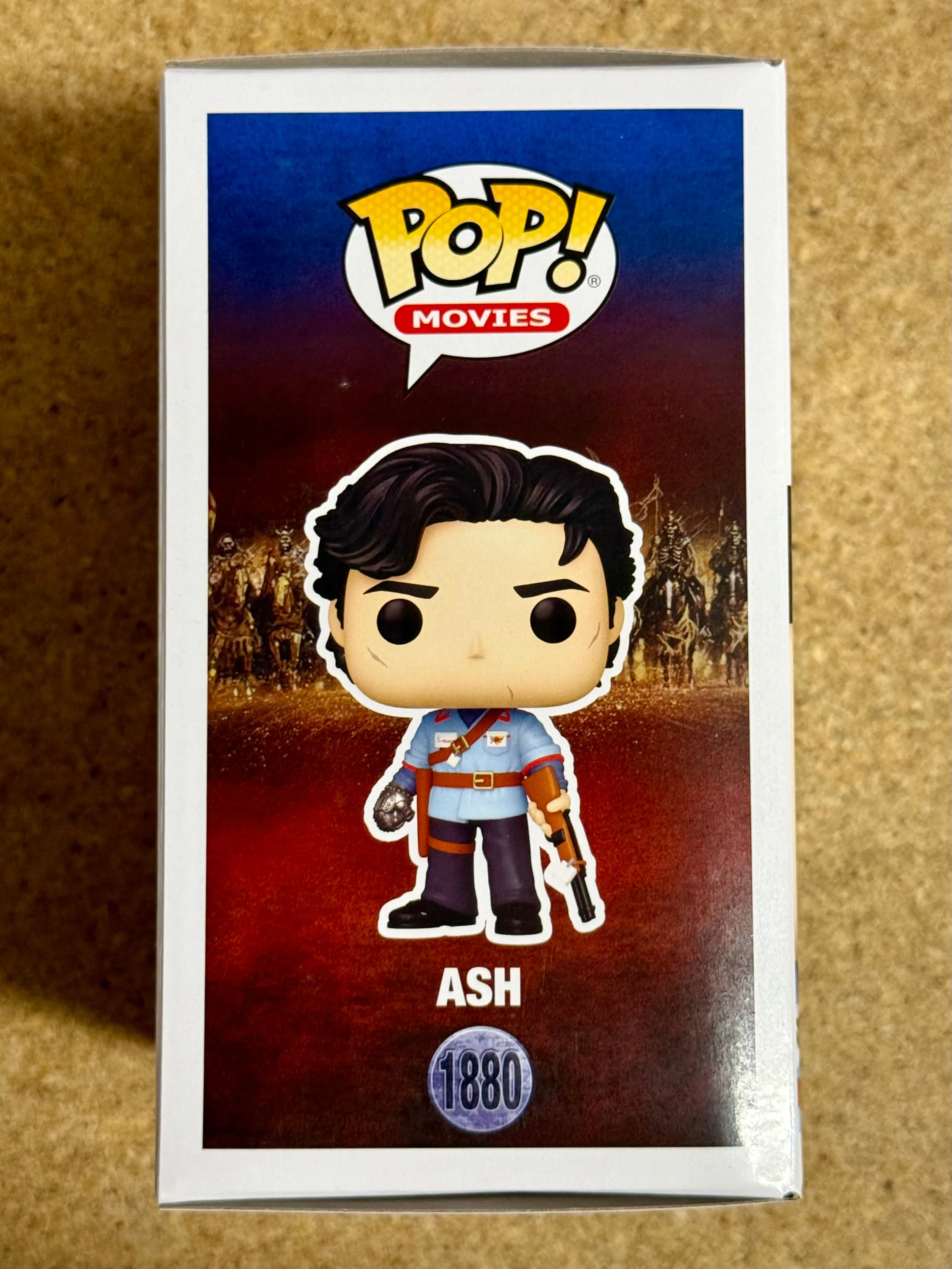 Funko Pop! Movies Ash & Evil Ash #1880 & #1881 Army Of Darkness 2024 Set Of 2