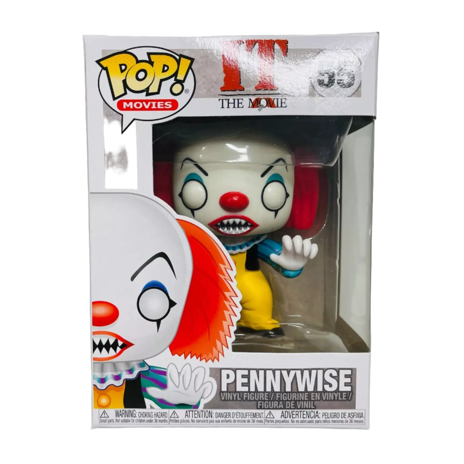 Funko Pop! Movies: IT Vinyl Figure #55 - Pennywise