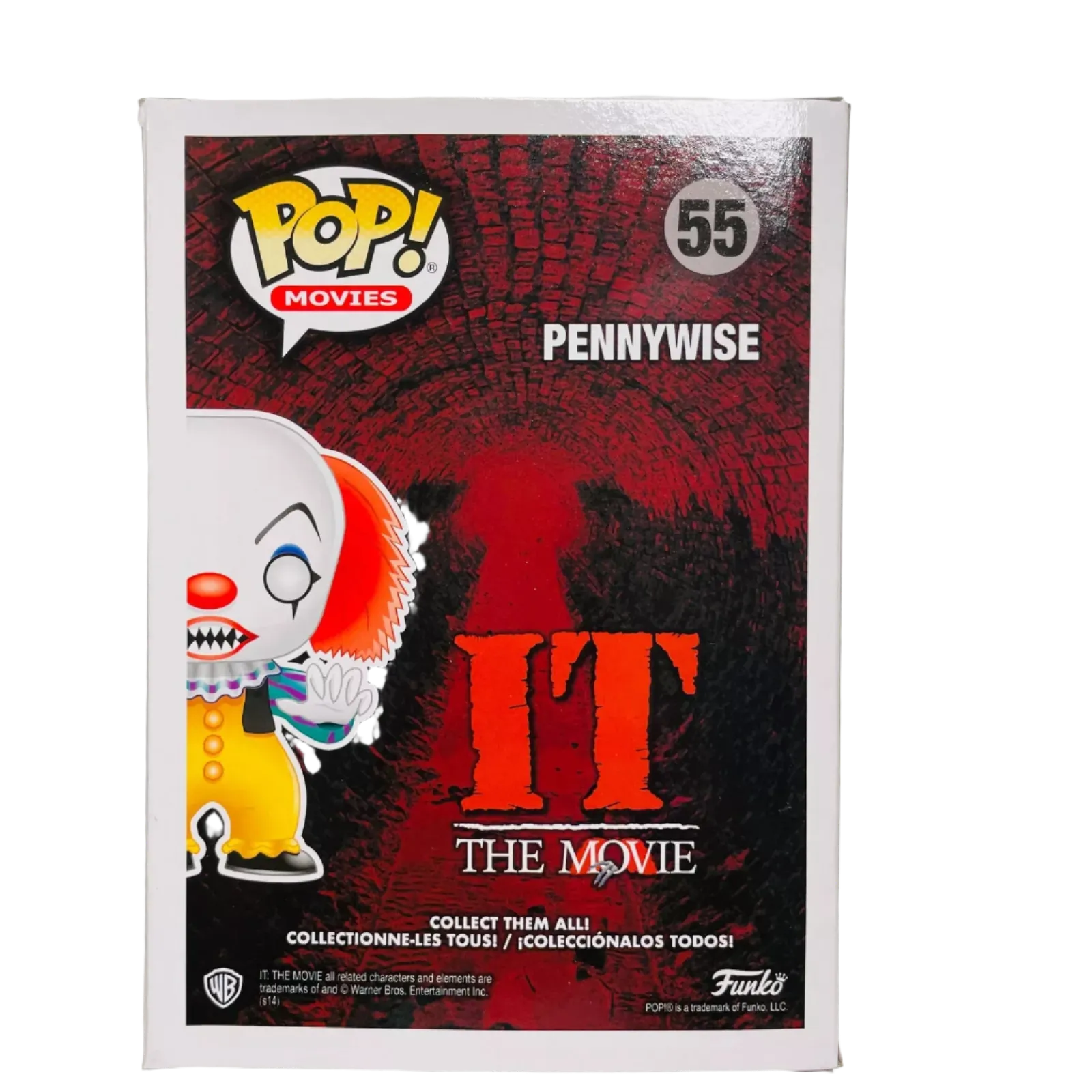 Funko Pop! Movies: IT Vinyl Figure #55 - Pennywise