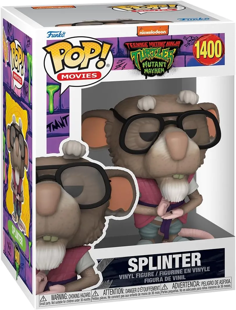 Funko Pop Movies Teenage Mutant Ninja Turtles Mutant Mayhem - Master Splinter