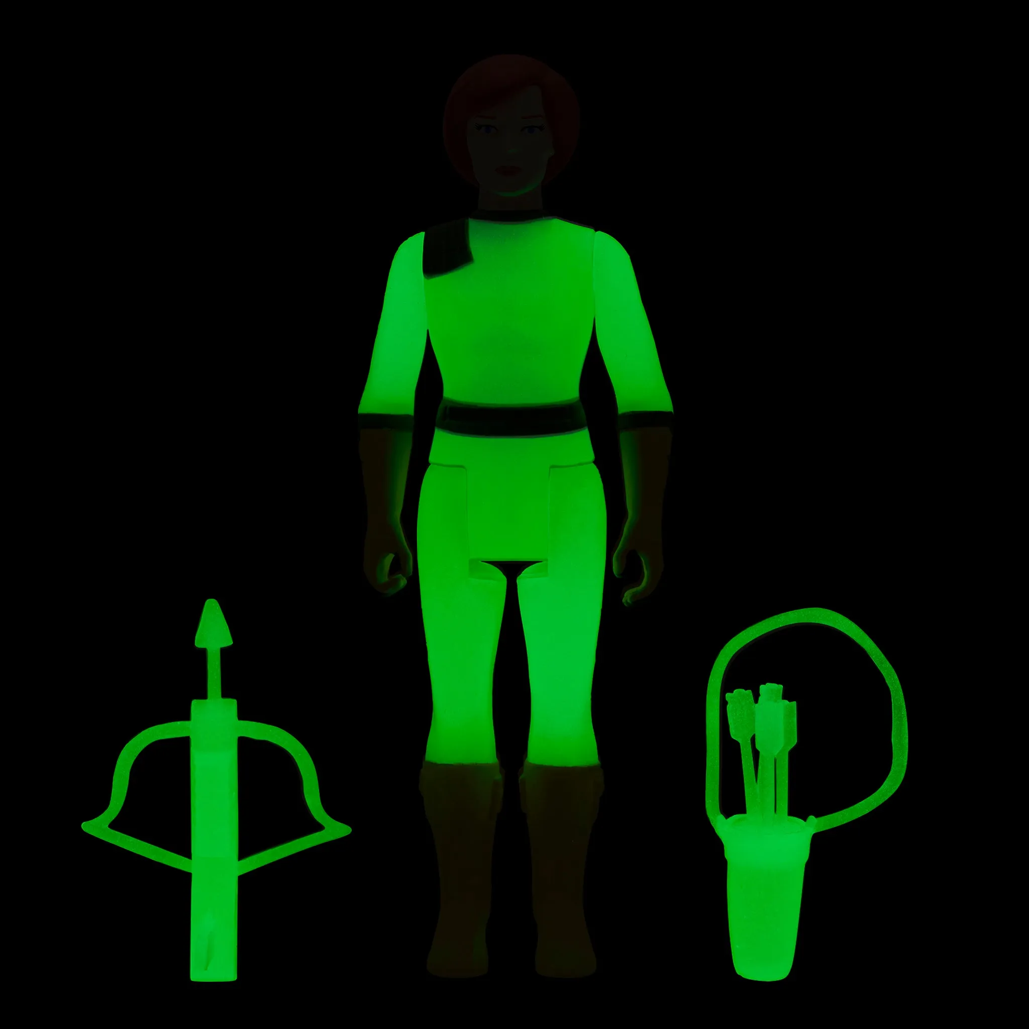 G.I. Joe ReAction Figures Wave 1b - Scarlett (Glow Patrol)