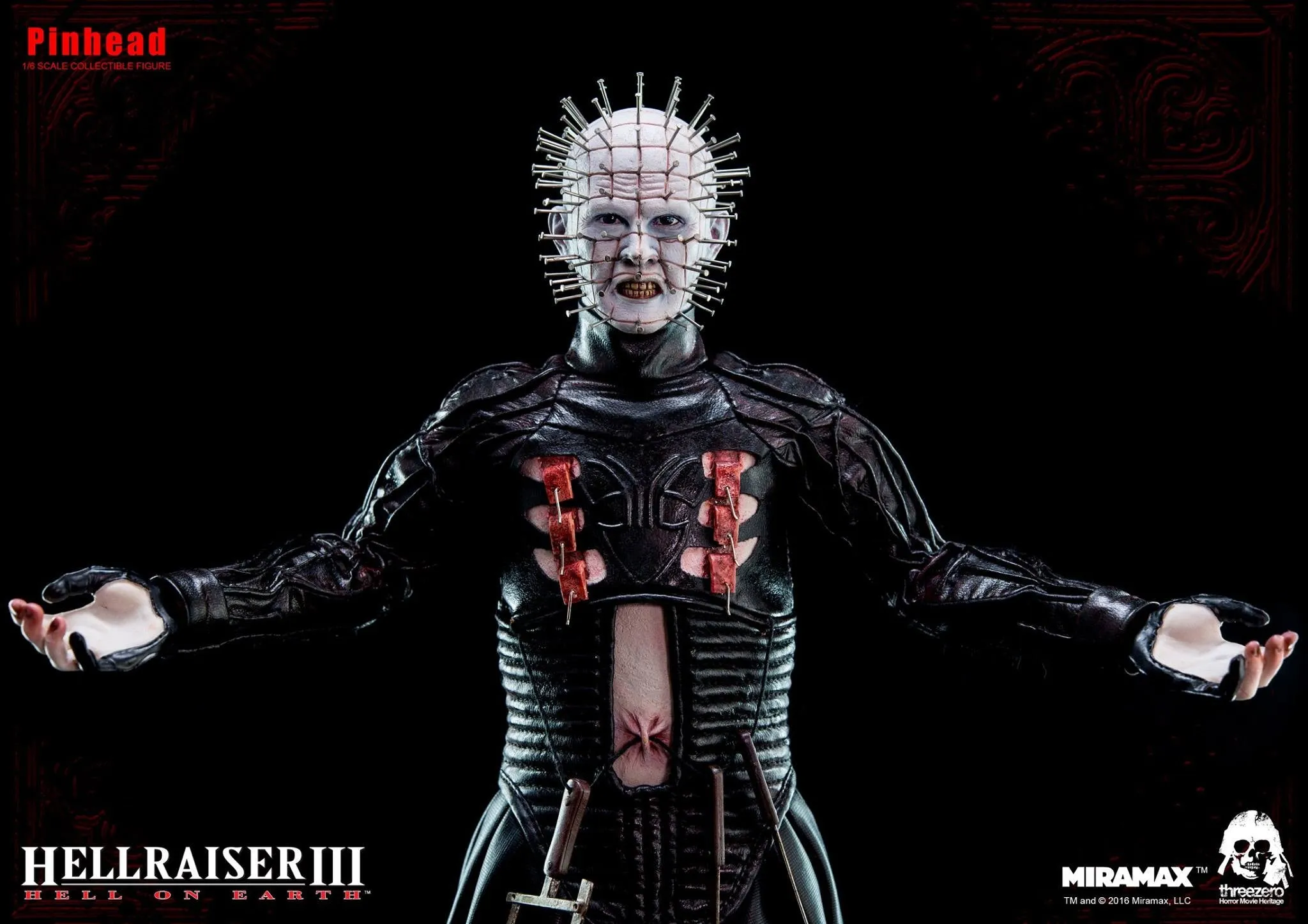HELLRAISER III: HELL ON EARTH -  Pinhead 1:6 Scale Collectible Figure