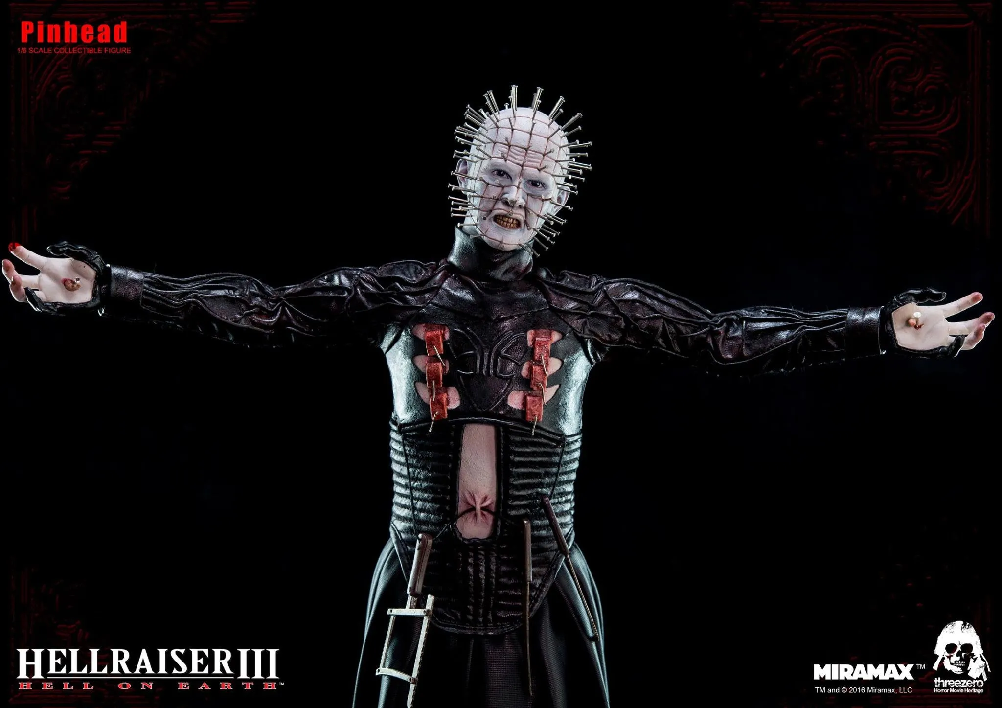 HELLRAISER III: HELL ON EARTH -  Pinhead 1:6 Scale Collectible Figure
