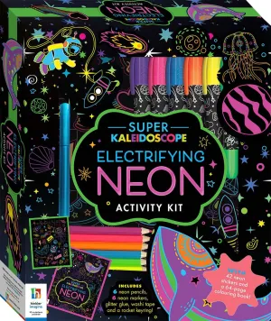 Hinkler Super Kaleidoscope Electrifying Neon Activity Set