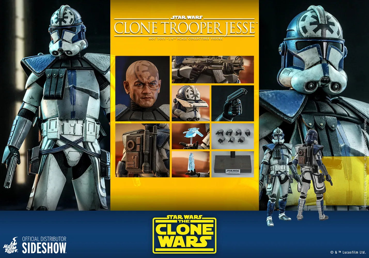 Hot Toys - Star Wars - the Clone Wars - Clone Trooper Jesse