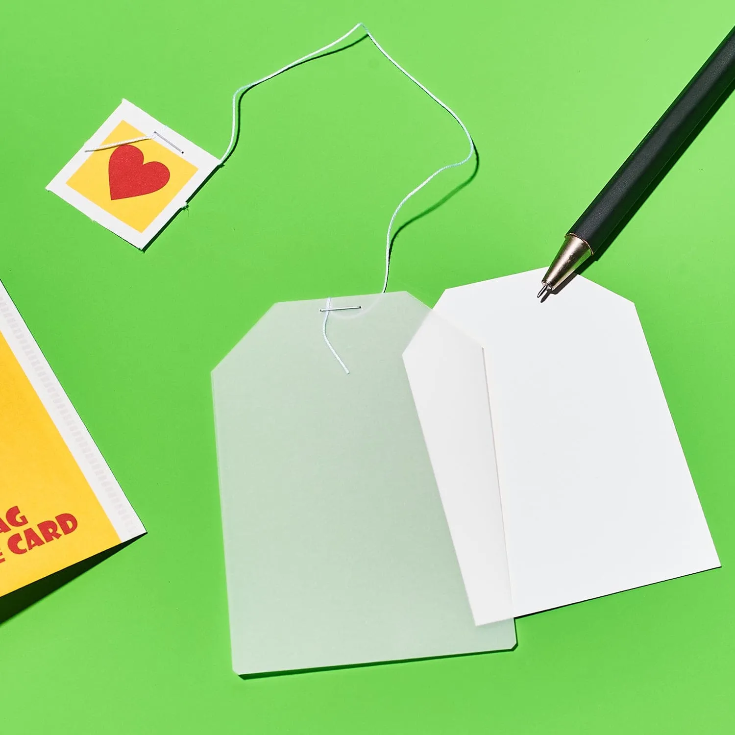 Japanese Greeting Card Set - Teabag