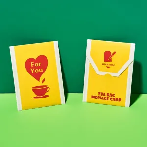 Japanese Greeting Card Set - Teabag