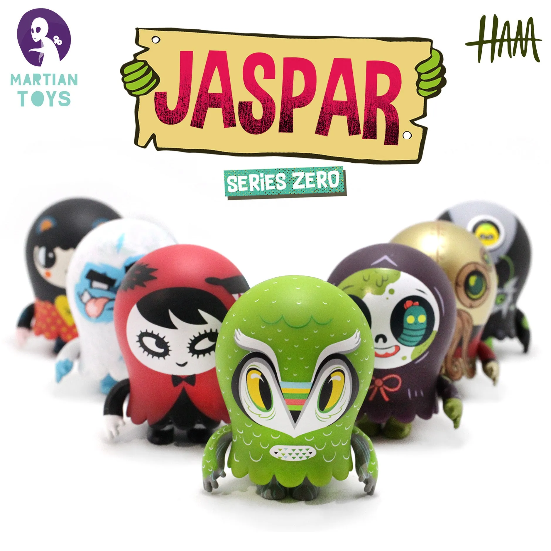 JASPAR BlindBox SeriesZero  by Gary Ham x Martian Toys