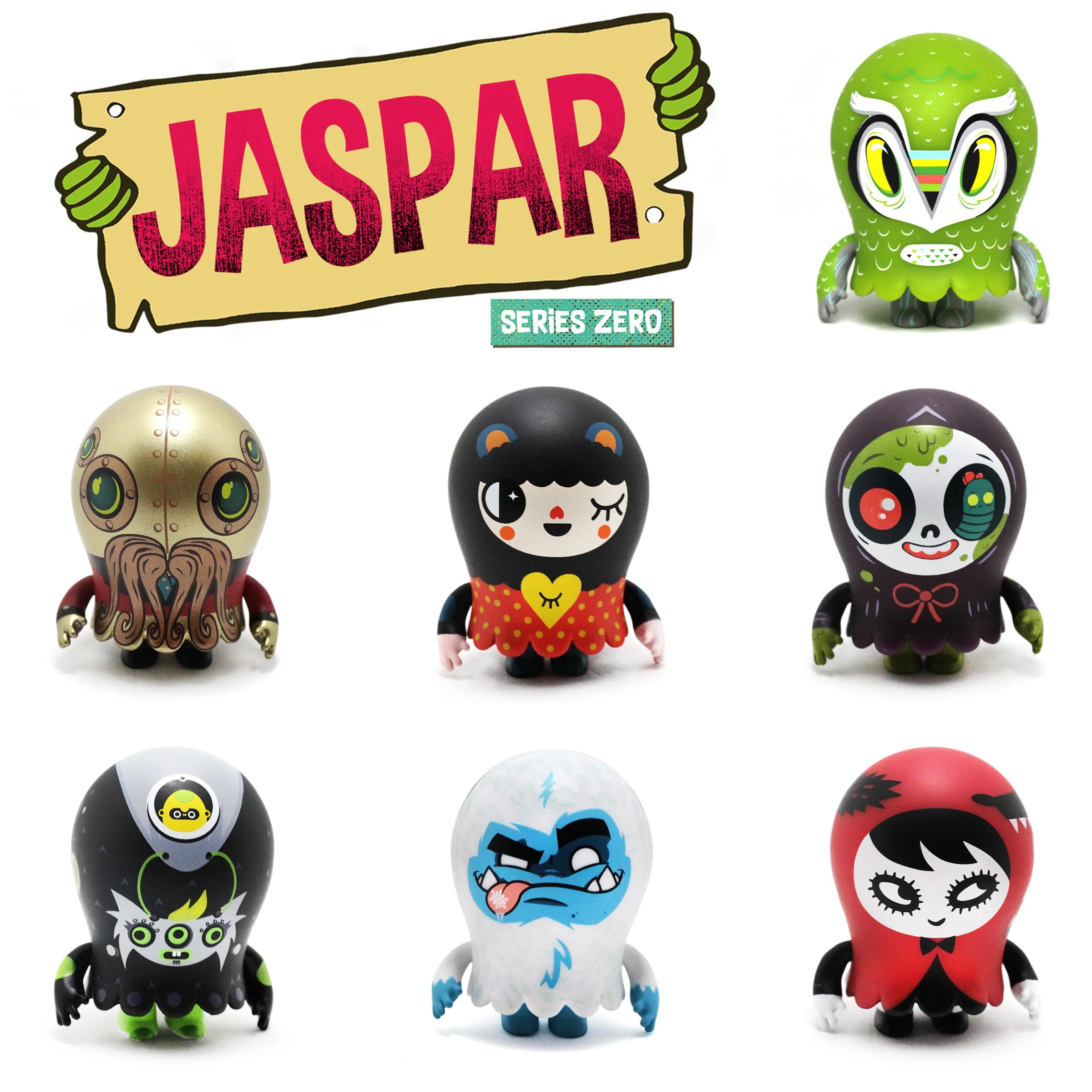 JASPAR BlindBox SeriesZero  by Gary Ham x Martian Toys