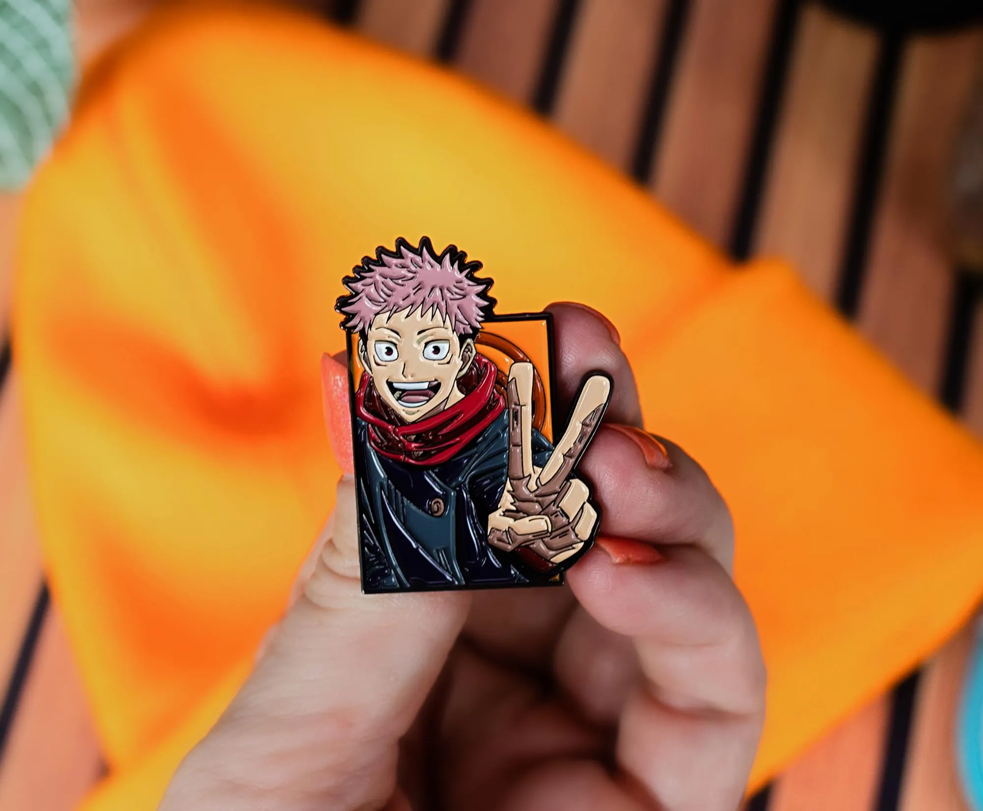 Jujutsu Kaisen Yuji Itadori Limited Edition Enamel Pin | Anime Expo 2022 Exclusive