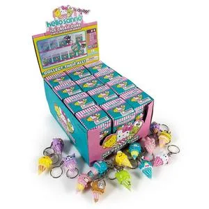 Kidrobot Hello Sanrio Ice Cream Cone Vinyl Keychain Series: (1 Blind Box)