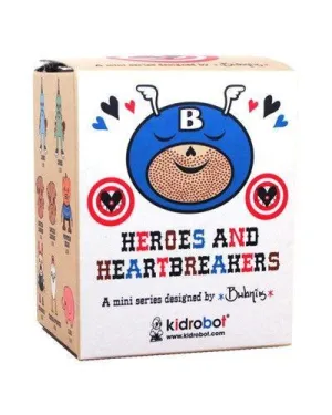 Kidrobot Heroes and Heartbreakers (1 Blind Box)