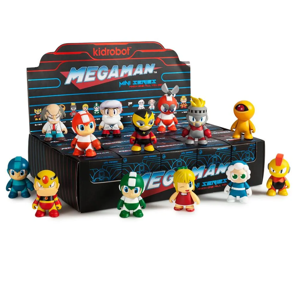 Kidrobot Megaman Mini Figure Series: (1 Blind Box)