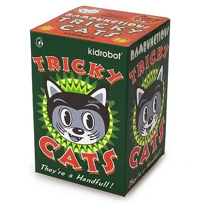 Kidrobot Rambunctious Tricky Cats: (1 Blind Box)
