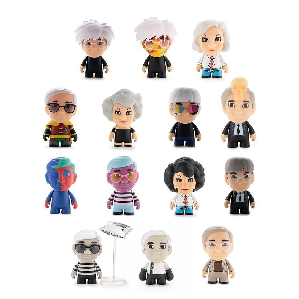 KIDROBOT x ANDY WARHOL The Many Faces of Warhol 3" VINYL FIGURES