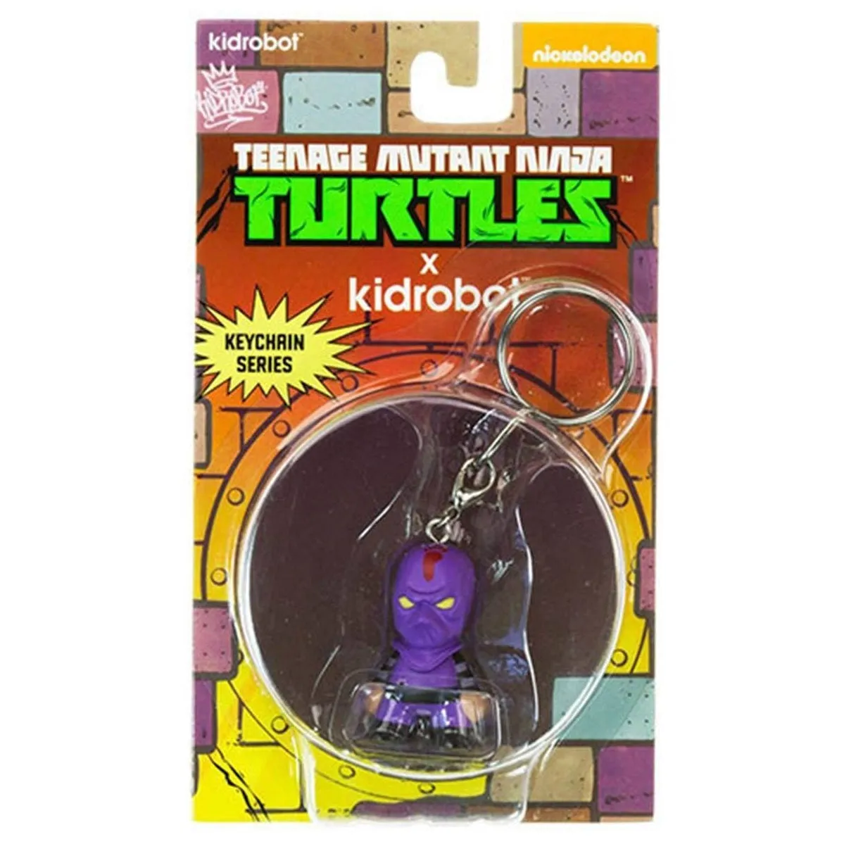 Kidrobot x Teenage Mutant Ninja Turtles Keychain Series - The Foot