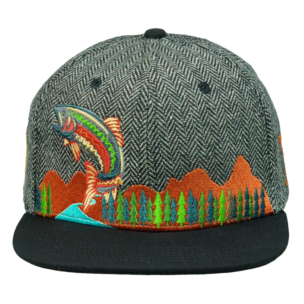 Kitchen Dwellers Black Snapback Hat