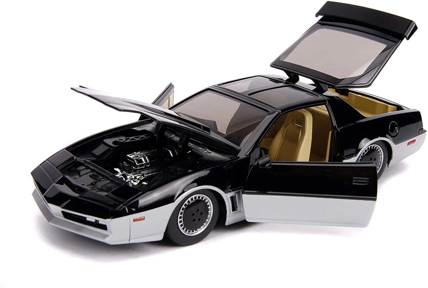 Knight Rider K.A.R.R. 1982 Pontiac Firebird with Light 1:24 Die Cast Vehicle